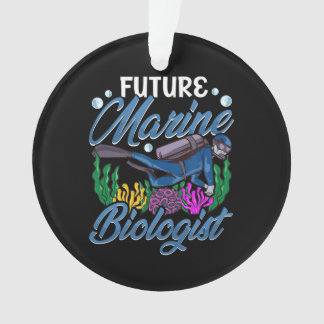 Toekomstige mariene bioloog ornament
