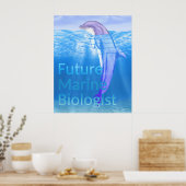 Toekomstige mariene bioloog poster (Keuken)