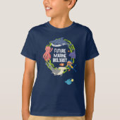 Toekomstige mariene bioloog T-Shirt (Voorkant)