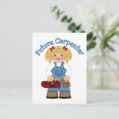 Toekomstige medewerker van de Carpenter-constructi Briefkaart (Staand voorkant)