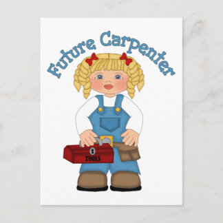 Toekomstige medewerker van de Carpenter-constructi Briefkaart