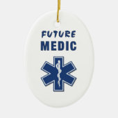 Toekomstige Medic Keramisch Ornament (Voorkant)