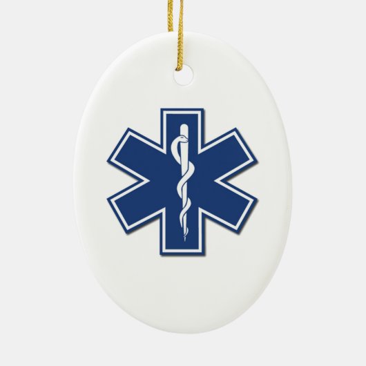 Toekomstige Medic Keramisch Ornament (Achterkant)