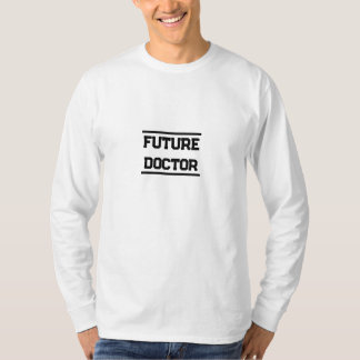 Toekomstige Medische Titel Minimaal Tekstontwerp T-shirt