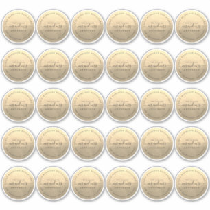 Toekomstige Meneer Mevrouw Retouradres 2 inch Stic Sticker