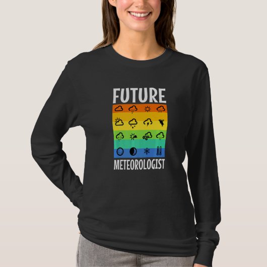 Toekomstige Meteoroloog T-shirt (Voorkant)