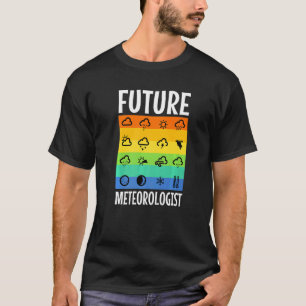 Toekomstige meteoroloog t-shirt