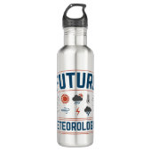 Toekomstige meteoroloog waterfles  (Voorkant)