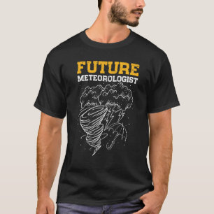 Toekomstige meteoroloog Weatherman Meteorology T-shirt