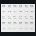 Toekomstige mevrouw achternaam bruid wordt paars g cadeaupapier<br><div class="desc">ontwerp</div>