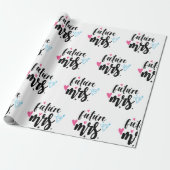 Toekomstige mevrouw Bide om weddenschap te houden, Cadeaupapier (Uitgerold)