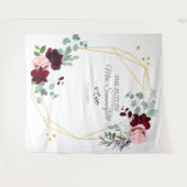 Toekomstige Mevrouw Bloemige Eucalyptus Fotohokje  Wandkleed (Voorkant (horizontaal))