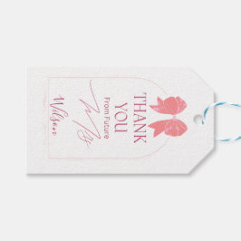 Toekomstige mevrouw  cadeaulabel