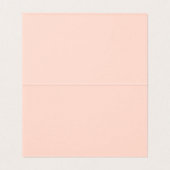 Toekomstige mevrouw dank u kaart (Binnenkant ongevouwen)