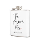 Toekomstige mevrouw en Jouw naam | Modern Beauty G Heupfles (Links)