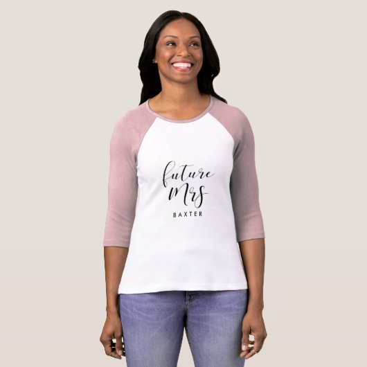 Toekomstige mevrouw Future Bride T-shirt (Voorkant volledig)