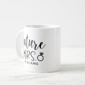 Toekomstige mevrouw koffiemok (Voorkant links)