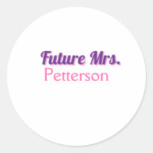 Toekomstige Mevrouw naam bruid vrijgezellenfeest