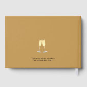 Toekomstige mevrouw Naam Datum Goud Vrijgezellenfe Gastenboek (Achterkant)