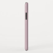 Toekomstige mevrouw paars wit chic script bruid Case-Mate iPhone case (Achterkant/rechts)