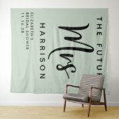 Toekomstige Mevrouw Persoonlijke Salie Bruidsboeke Wandkleed (In Situ (horizontaal))