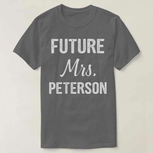 Toekomstige mevrouw t-shirt (Design voorkant)