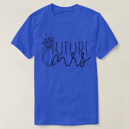 Toekomstige mevrouw t-shirt (Design voorkant)