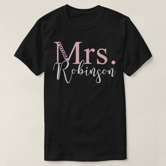 Toekomstige mevrouw t-shirt (Design voorkant)