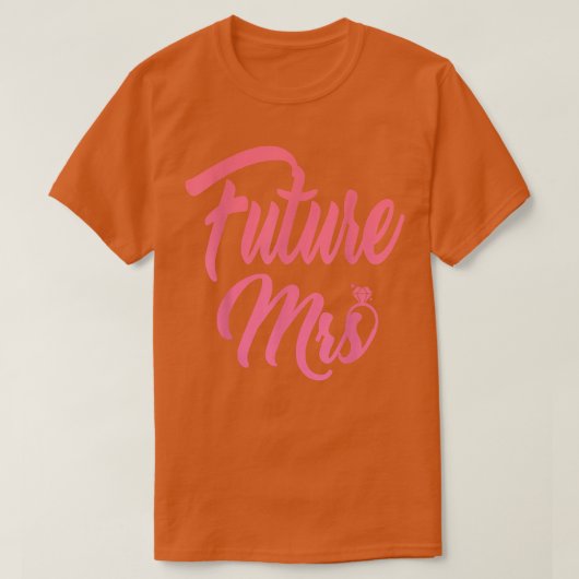 Toekomstige mevrouw t-shirt (Design voorkant)