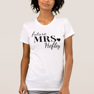 Toekomstige mevrouw t-shirt