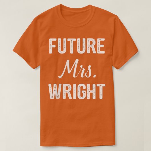 Toekomstige mevrouw t-shirt (Design voorkant)