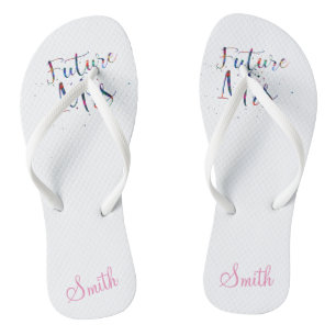 Toekomstige mevrouw  teenslippers