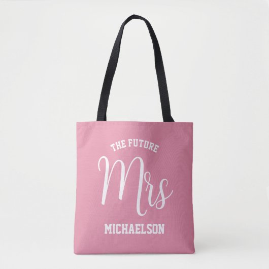 Toekomstige mevrouw tote bag (Voorkant)