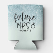 Toekomstige mevrouw Vrijgezellenfeest Koelbox Blikjeskoeler (Achterkant)