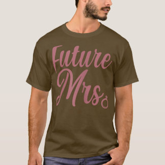 Toekomstige mevrouw vrouwen t-shirt