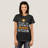 Toekomstige Miljonair Bitcoin Humor Cryptovaluta T-shirt (Voorkant volledig)