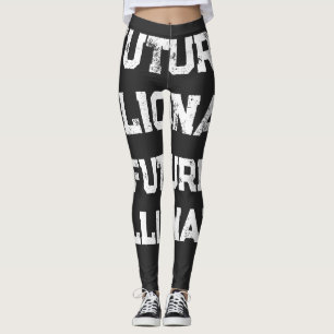 Toekomstige Miljonair Inspirerende Ondernemende Leggings