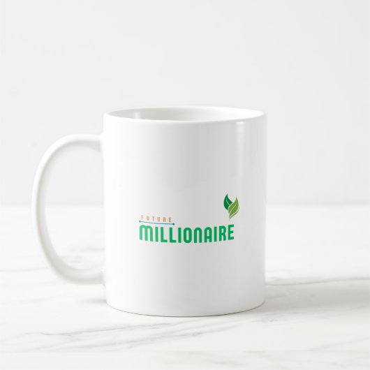 Toekomstige Millionaire Koffiemok (Links)