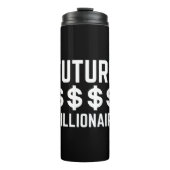 Toekomstige Millionaire Thermosbeker (Voorkant)