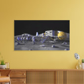 Toekomstige missies voor ruimteverkenning 3 canvas afdruk (Insitu (Woonkamer))