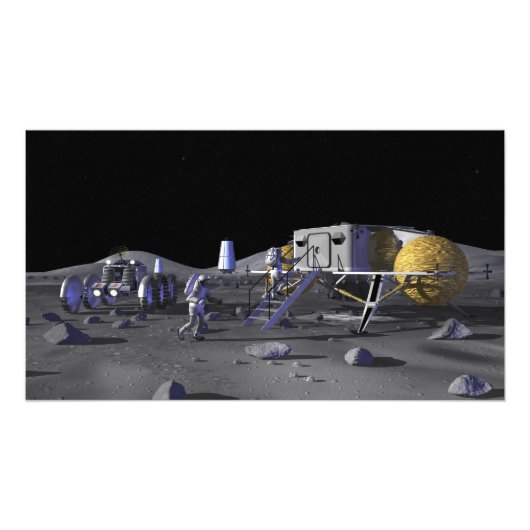 Toekomstige missies voor ruimteverkenning 3 foto afdruk (Voorkant)