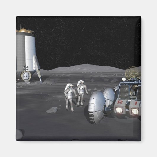 Toekomstige missies voor ruimteverkenning 3 magneet (Voorkant)