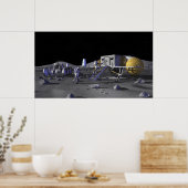 Toekomstige missies voor ruimteverkenning 3 poster (Keuken)