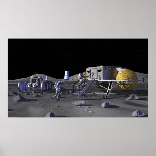 Toekomstige missies voor ruimteverkenning 3 poster (Voorkant)