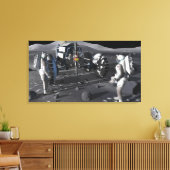 Toekomstige missies voor ruimteverkenning 4 canvas afdruk (Insitu (Woonkamer))