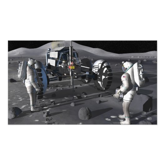 Toekomstige missies voor ruimteverkenning 4 foto afdruk (Voorkant)