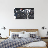 Toekomstige missies voor ruimteverkenning 5 canvas afdruk (Insitu (Slaapkamer))