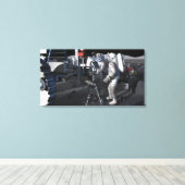 Toekomstige missies voor ruimteverkenning 5 canvas afdruk (Insitu (Houten vloer))