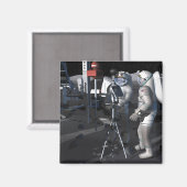 Toekomstige missies voor ruimteverkenning 5 magneet (Voorkant / Achterkant)