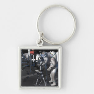 Toekomstige missies voor ruimteverkenning 5 sleutelhanger